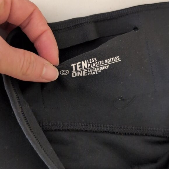 Nike Cropped Leggings Womens Small Black Athletic DriFit Performance Sustainable - Picture 10 of 11